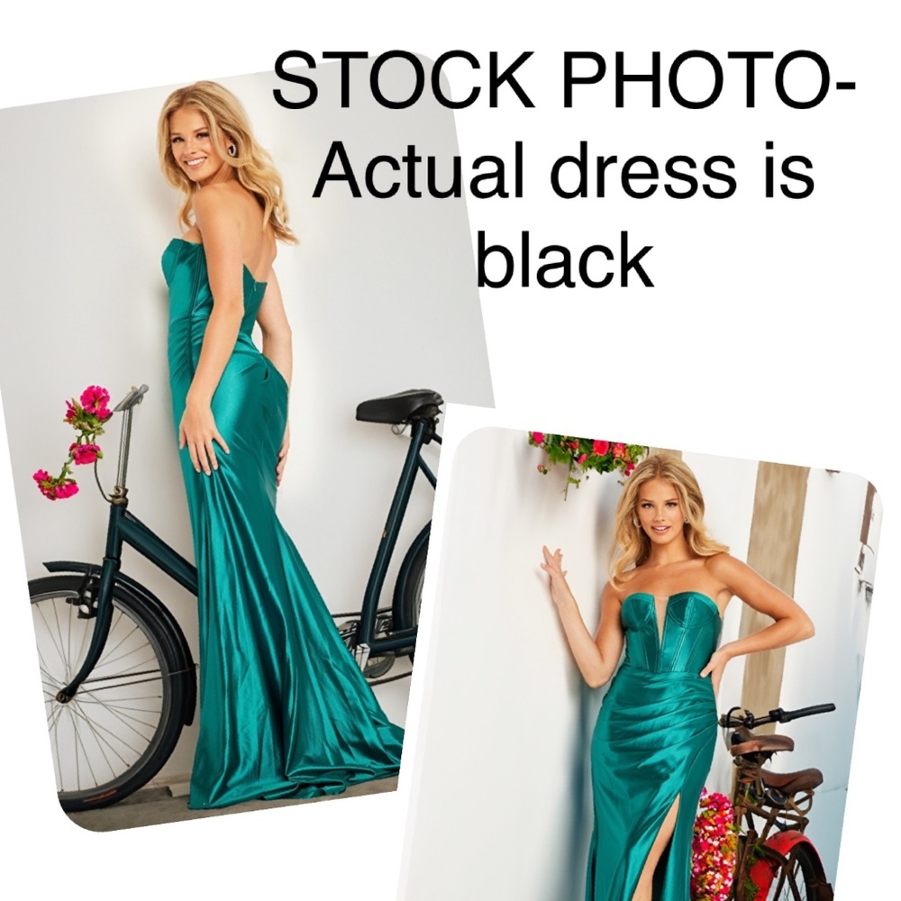 NEW WITH TAGS JVN by Jovani strapless formal dress